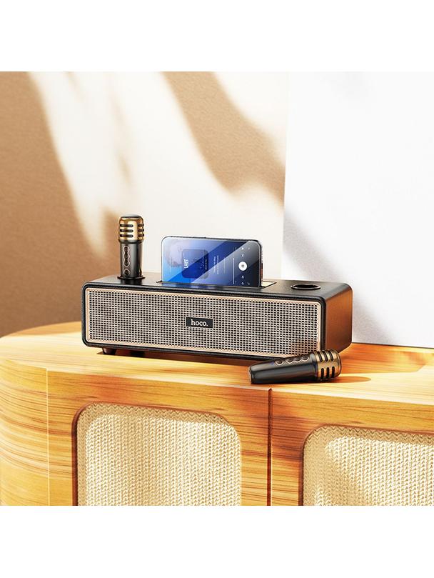 Zestaw do karaoke bluetooth 25W 6h Hoco BS63 czarny