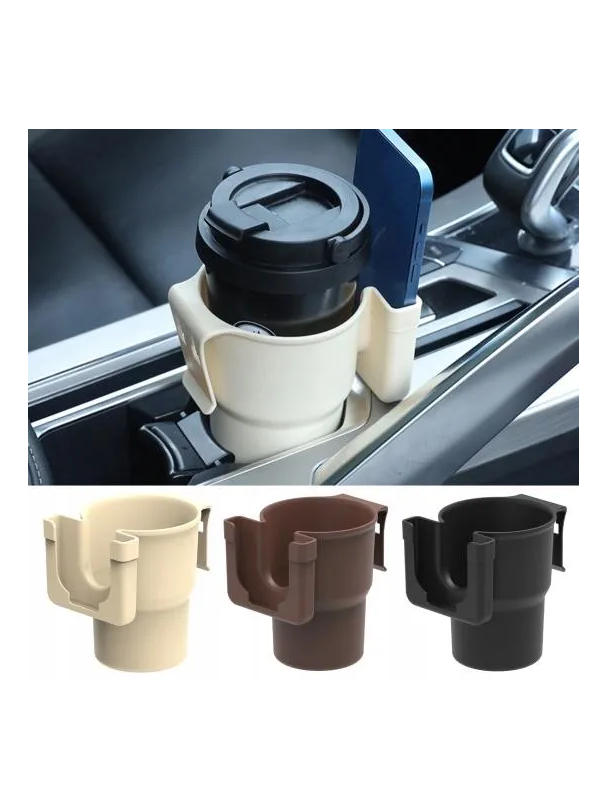 Uchwyt na kubek 2w1 czarny