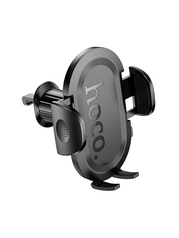 Uchwyt na telefon do samochodu uniwersalny Hoco do kratki H53 czarny