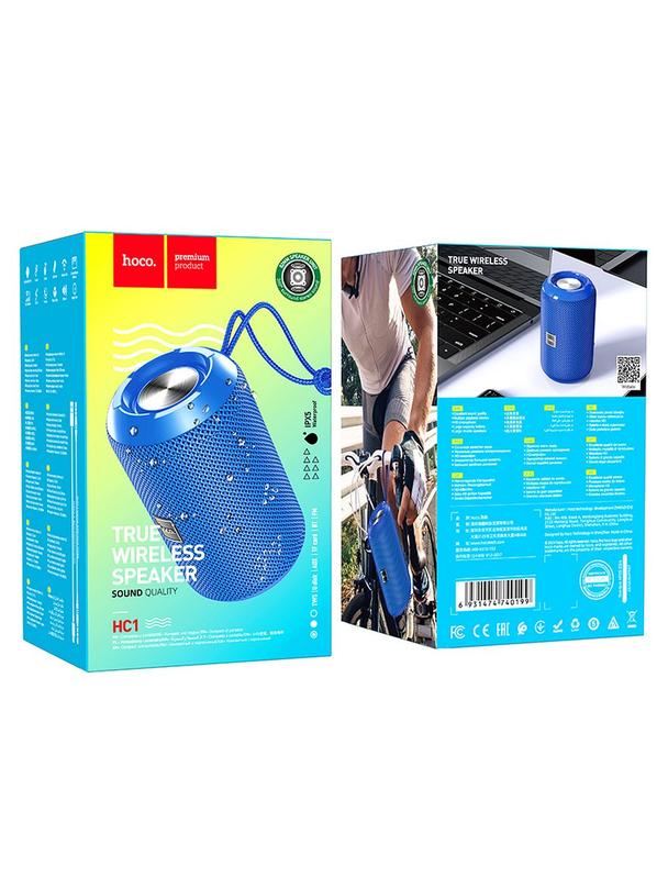 Głośnik bluetooth 5W 4h Hoco HC1 niebieski
