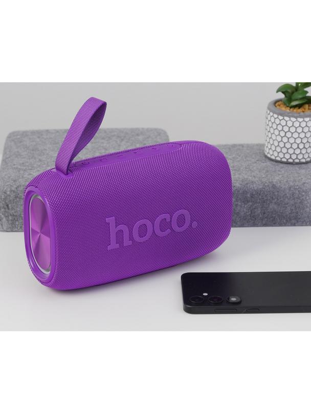 Głośnik bluetooth 2 x 10W 3h Hoco HC25 fioletowy