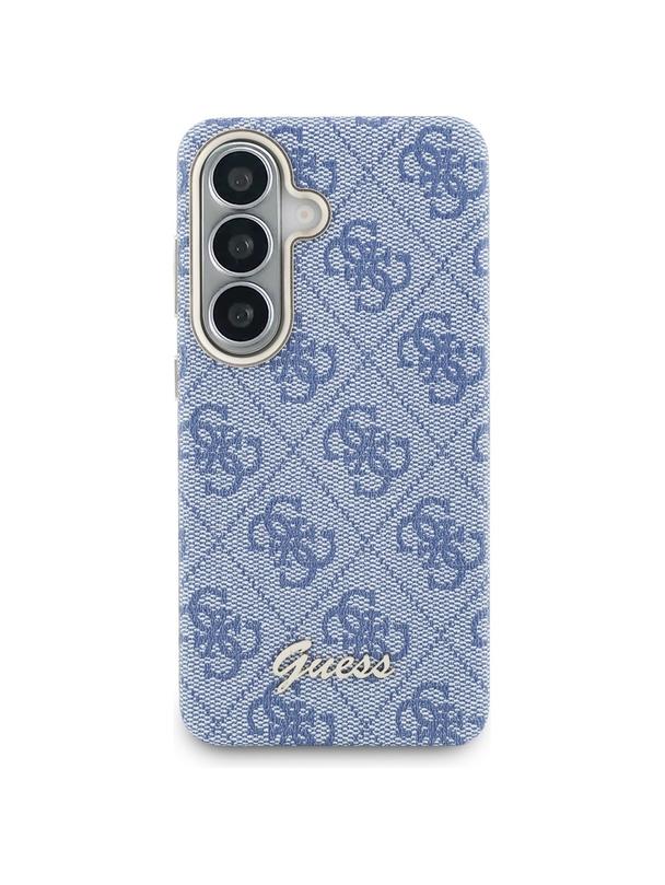 GUESS futerał do SAMSUNG S26 GUHMS26S5P4FWMSB (4G Script MagSafe) niebieski