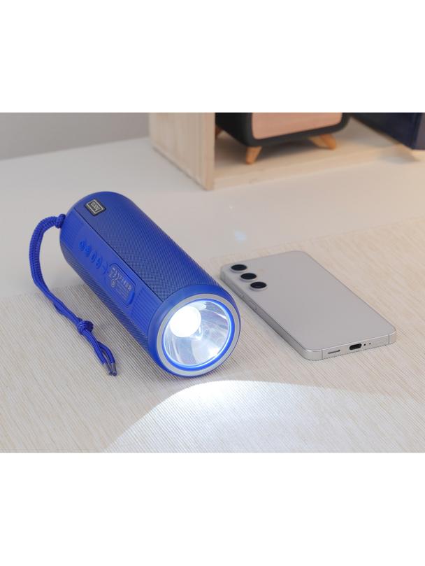 Głośnik bluetooth z latarką 2 x 15W 2h Hoco HC11 niebieski