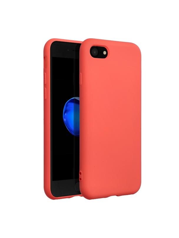 Futerał SILICONE do IPHONE 7 brzoskwiniowy