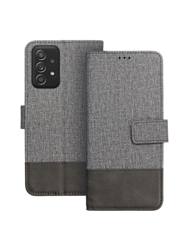 Kabura GOMMA Book do SAMSUNG A52 5G / A52 LTE ( 4G ) / A52s 5G szary