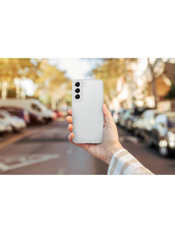 ROAR futerał MATTE GLASS do SAMSUNG S22 Plus stalowy