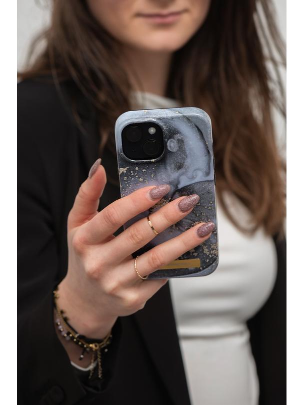 Etui na iPhone 14 Forcell F-Protect Mirage zgodny z MagSafe marble mist