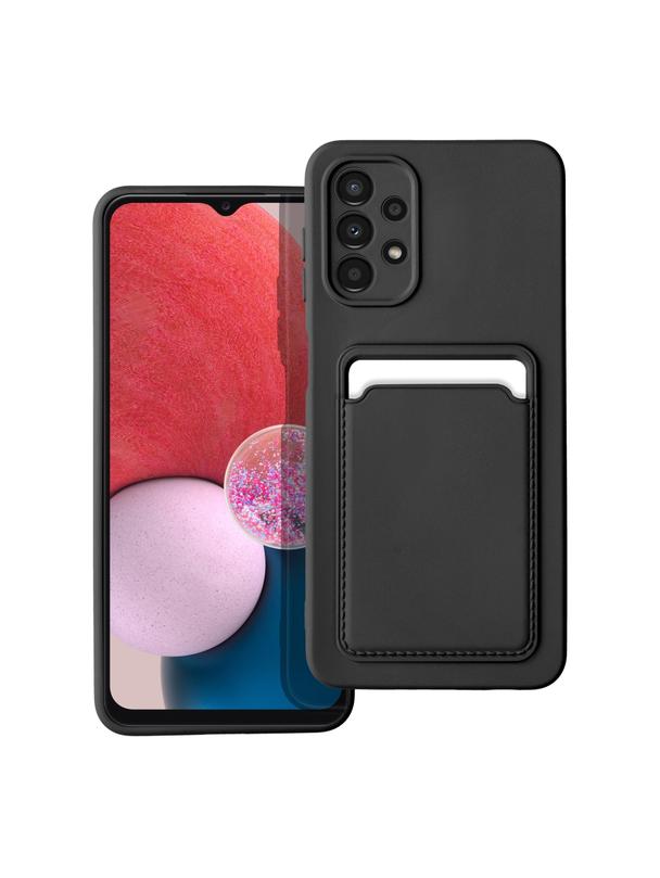 Futerał CARD CASE do SAMSUNG A13 5G / A04S czarny