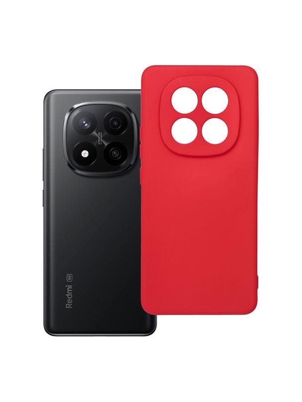 Futerał SOFT do XIAOMI Redmi Note 14 Pro Plus 5G czerwony