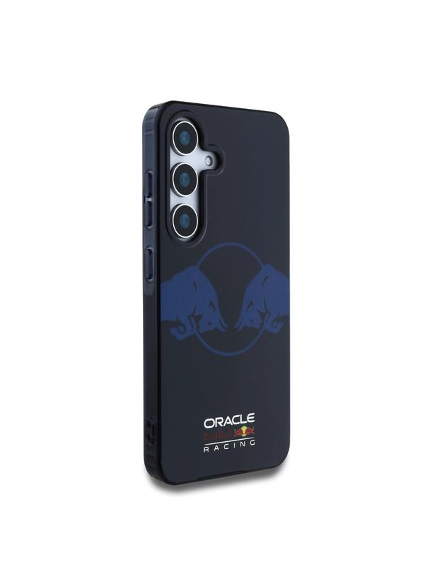 RED BULL futerał do SAMSUNG S25 RBHMS25S24HIDBV (Magnetic IML Transparent PC Two Bulls) navy