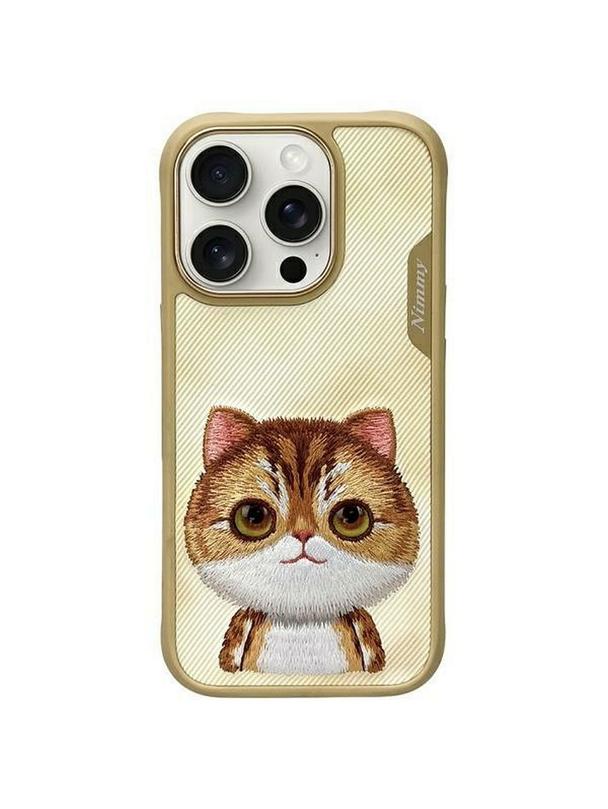 NIMMY futerał BIG EYED PET 2.0 Cat do IPHONE 16 Pro khaki