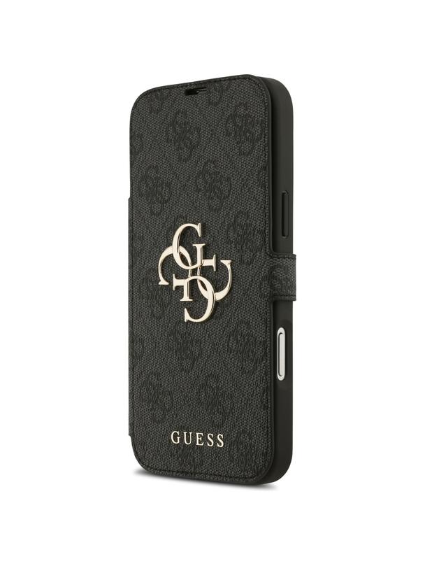 GUESS kabura do IPHONE 17 Pro Max GUBKP17X4GMGGR (PU 4G Metal Logo) czarna
