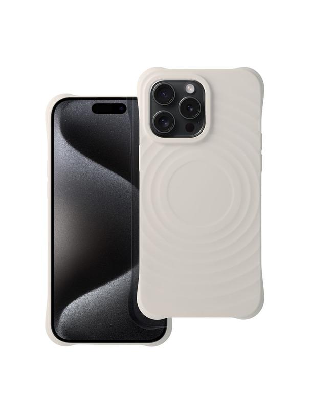 Silicone Zephyr Mag Cover kompatybilny z MagSafe do IPHONE 14 biały