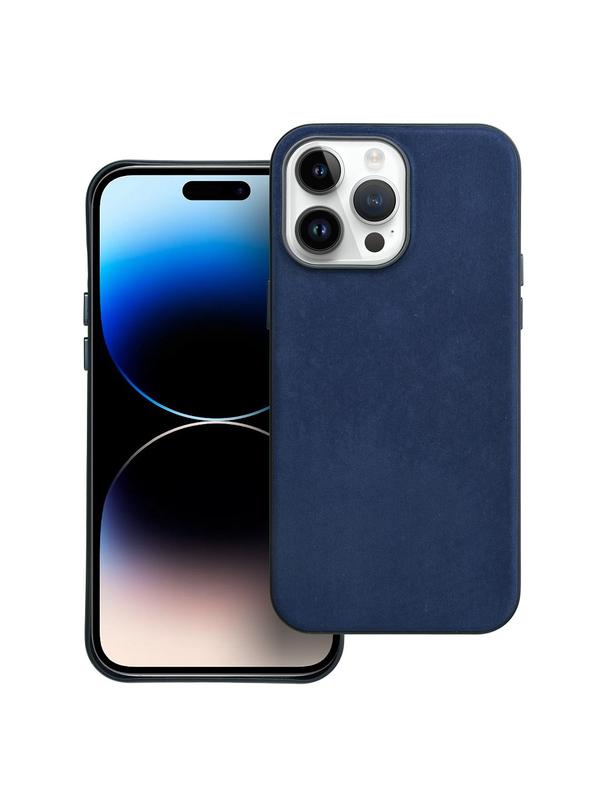 Futerał WOVEN MAG COVER kompatybilny z MagSafe do IPHONE 14 Pro Max niebieski