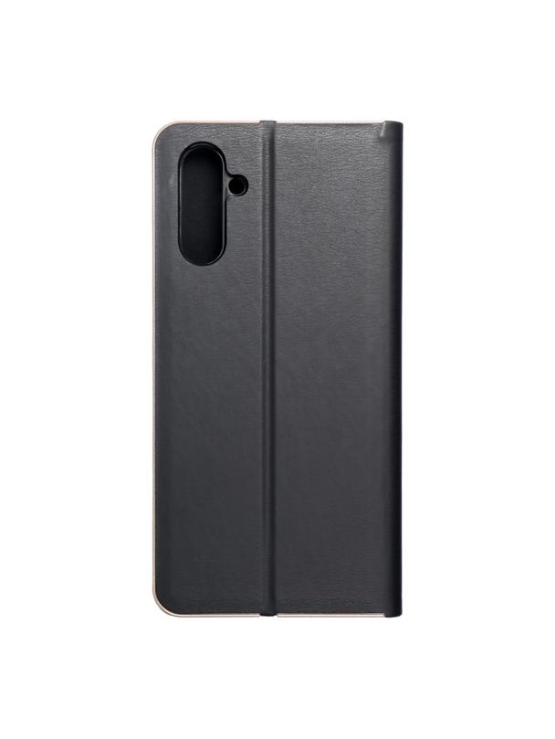 Kabura LUNA Book Gold do SAMSUNG A13 5G / A04S czarny