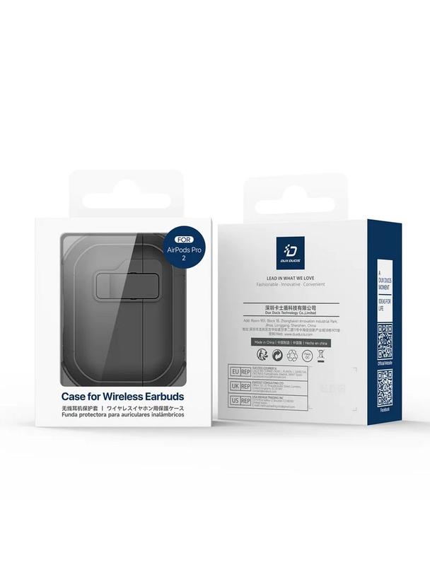 DUX DUCIS futerał PECP ochronny TPU+PC na AirPods 4 czarny
