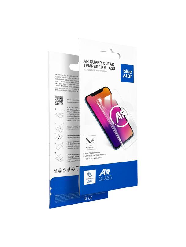 Szkło hartowane do iPhone 16 PRO MAX Blue Star 5D AR czarne