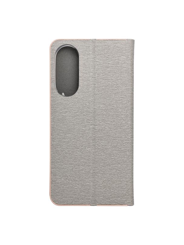 Kabura LUNA Book Gold do SAMSUNG S25 Edge srebrny