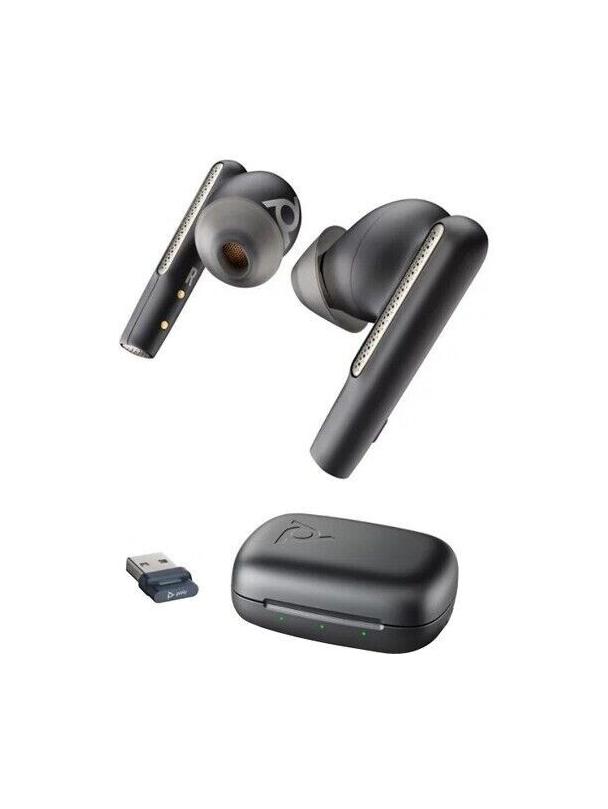 Słuchawki bezprzewodowe douszne Poly Voyager Free 60 UC BT700 USB A czarne