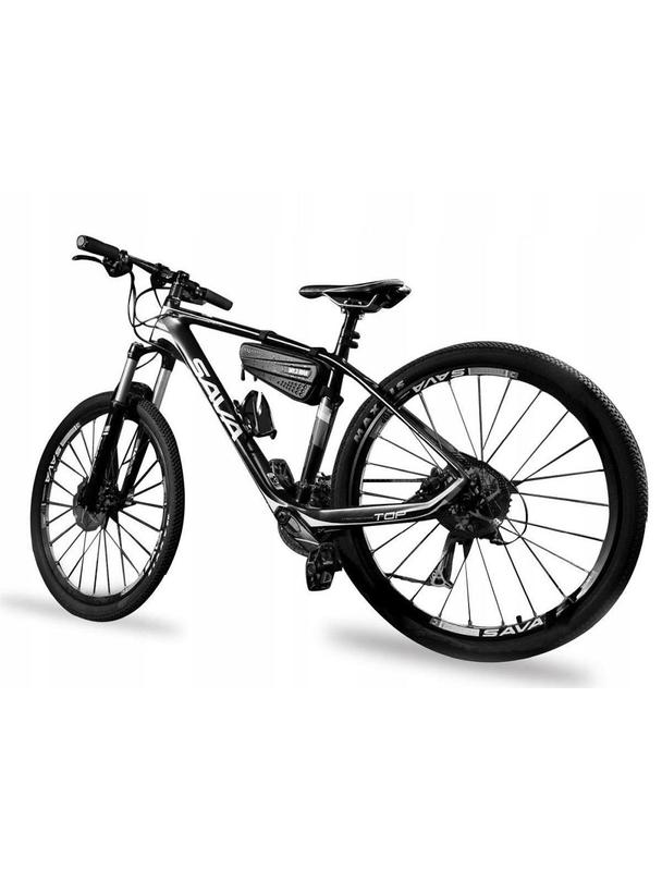 WILDMAN sakwa rowerowa pod ramę na zamek 1,2L ES4 czarna