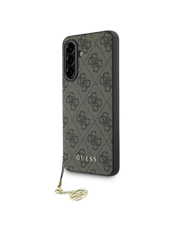 GUESS futerał do SAMSUNG A36 GUHCSA36GF4GBR (PU 4G Charm) brązowy
