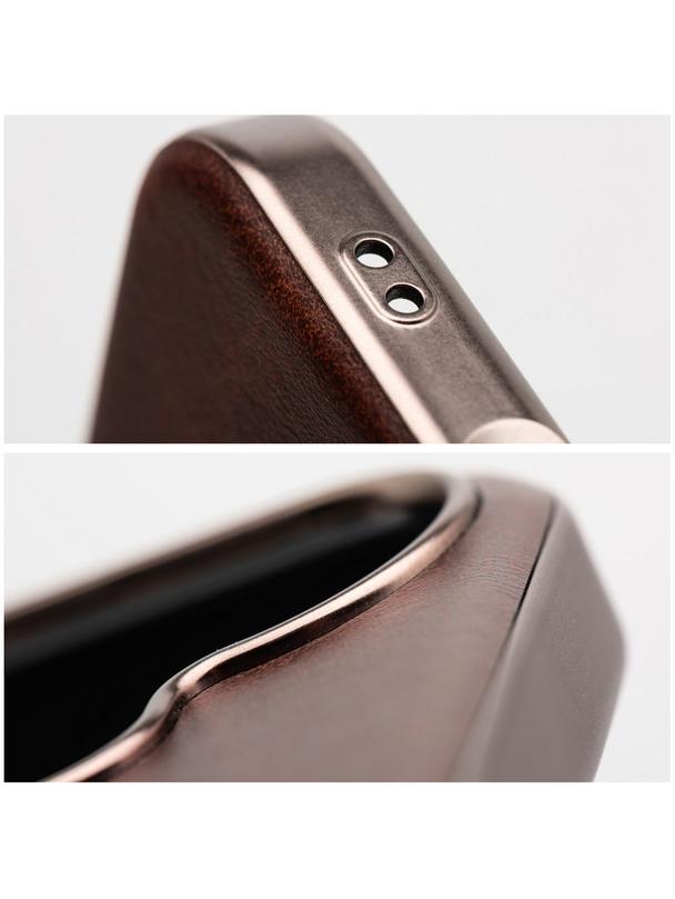 Futerał GENTLEMAN MAG COVER kompatybilny z MagSafe do IPHONE 16 brązowy