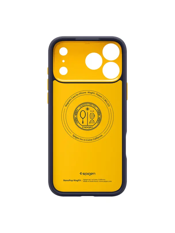 SPIGEN futerał NANO POP MAG kompatybilny z MagSafe do IPHONE 17 Pro blueberry navy