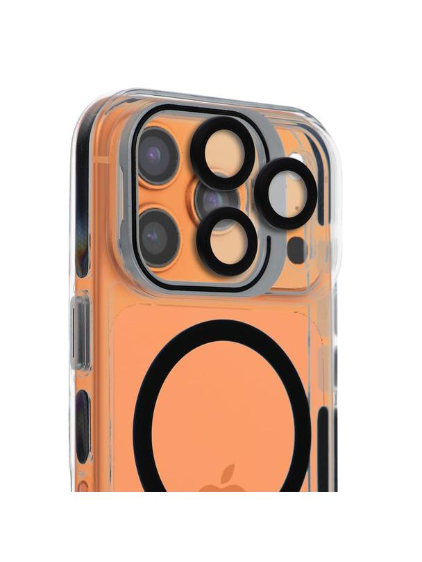 Futerał LENS MAG COVER kompatybilny z MagSafe do IPHONE 14 czarny