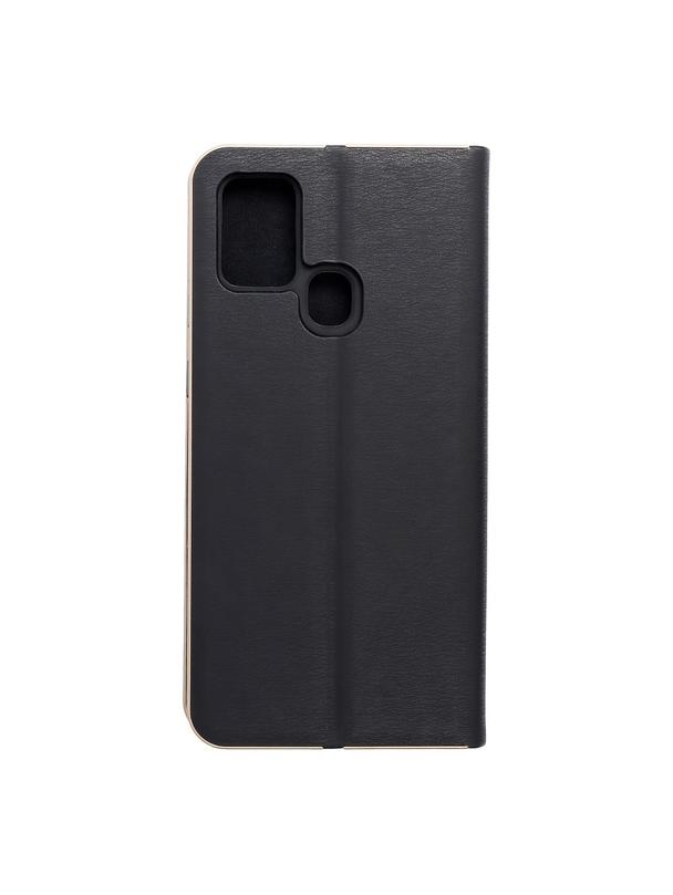 Kabura LUNA Book Gold do SAMSUNG A21s czarny