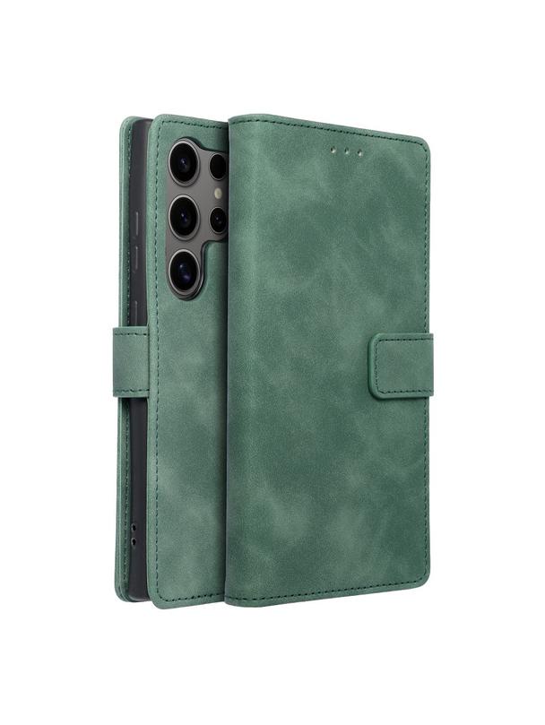 Kabura TENDER Book do SAMSUNG S24 Ultra zielony