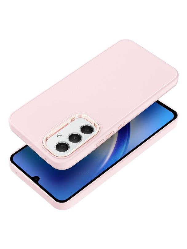 Futerał FRAME do SAMSUNG A54 5G pudrowy róż
