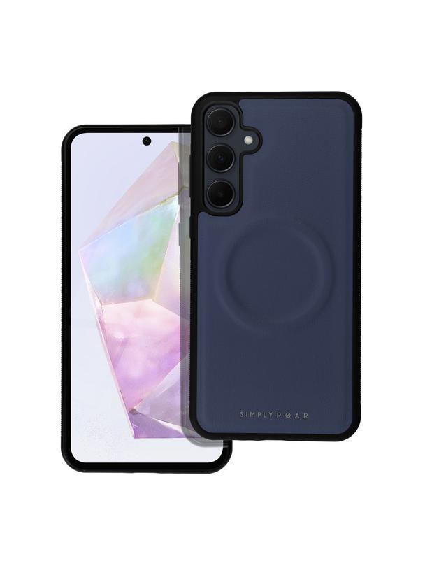 ROAR futerał MAG MORNING do SAMSUNG A35 5G Granatowy