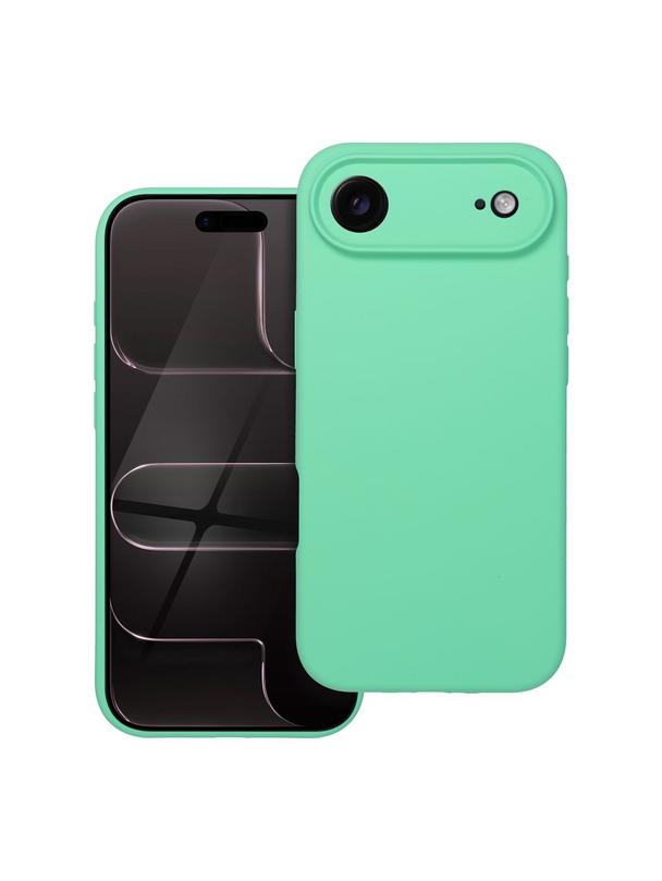 Futerał SILICONE 2mm do IPHONE 17 Air kompatybilny z MagSafe miętowy