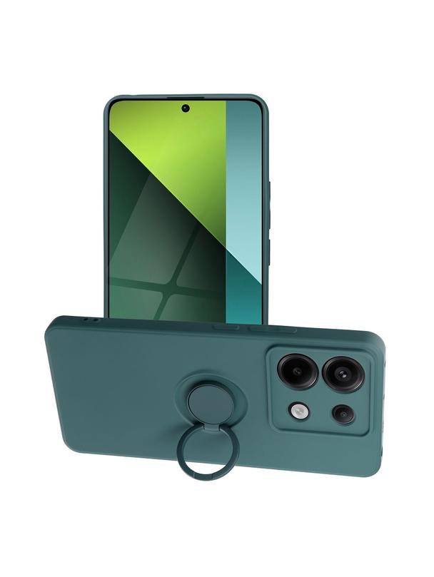 Futerał SILICONE RING do XIAOMI Redmi Note 13 Pro 5G  zielony