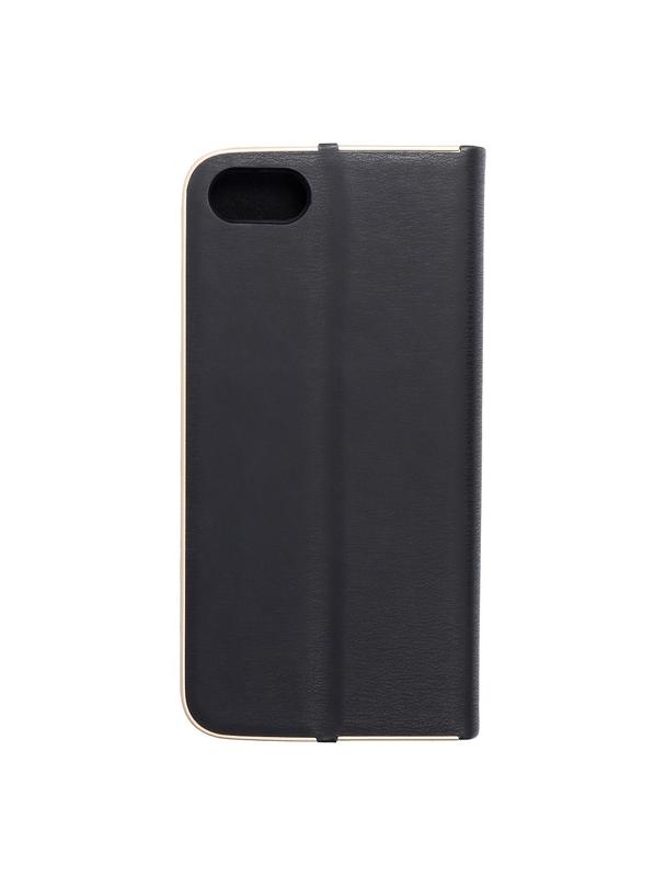 Kabura LUNA Book Gold do IPHONE 7 / 8 / SE 2020 / SE 2022 czarny