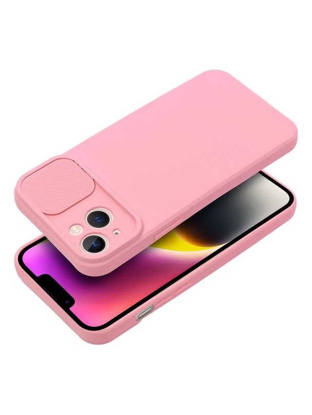 Futerał SLIDE do IPHONE 14 Plus jasnoróżowy