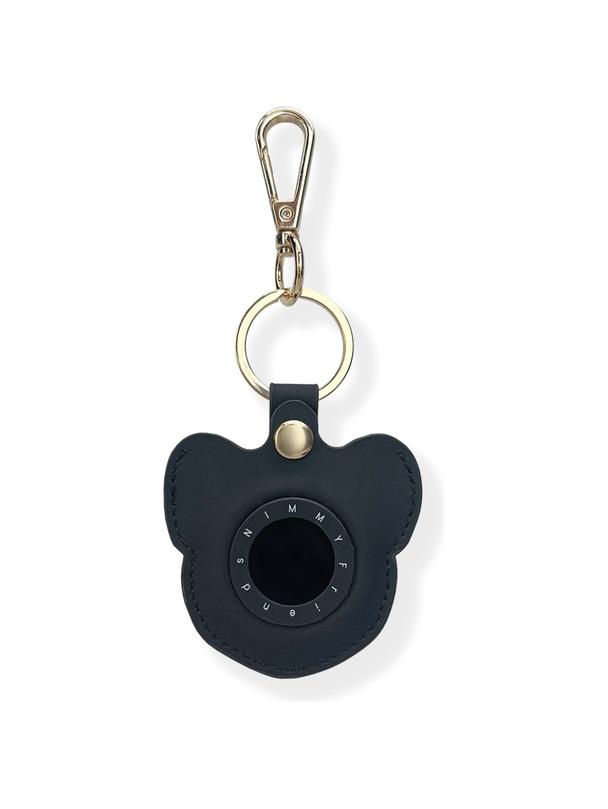 NIMMY etui na lokalizator / brelok GLASSES COOL DOG czarny