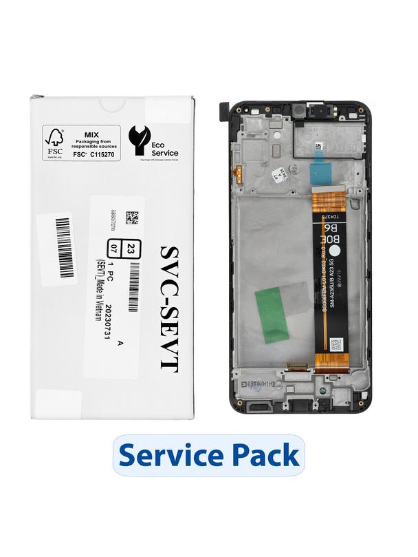ServicePack Wyświetlacz LCD SAMSUNG A23 5G A236 GH82-29734A