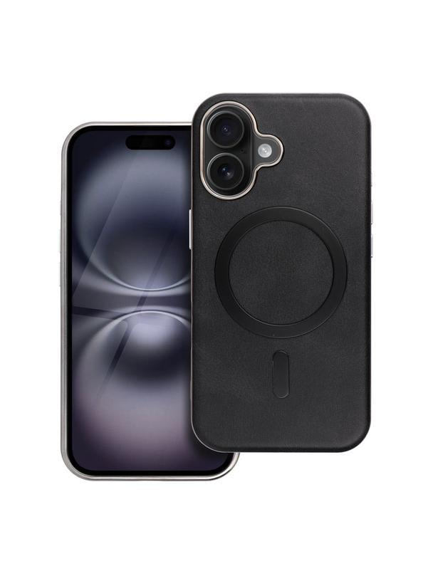 Futerał GENTLEMAN MAG COVER kompatybilny z MagSafe do IPHONE 13 czarny