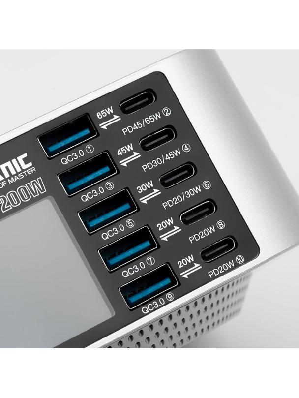 MECHANIC X-Power PLUS DC zasilacz serwisowy / ładowarka  200 W +