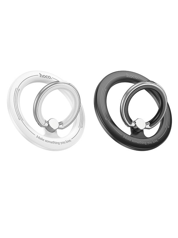 Uchwyt na telefon na palec Hoco magnetyczny Ring GH1 biały