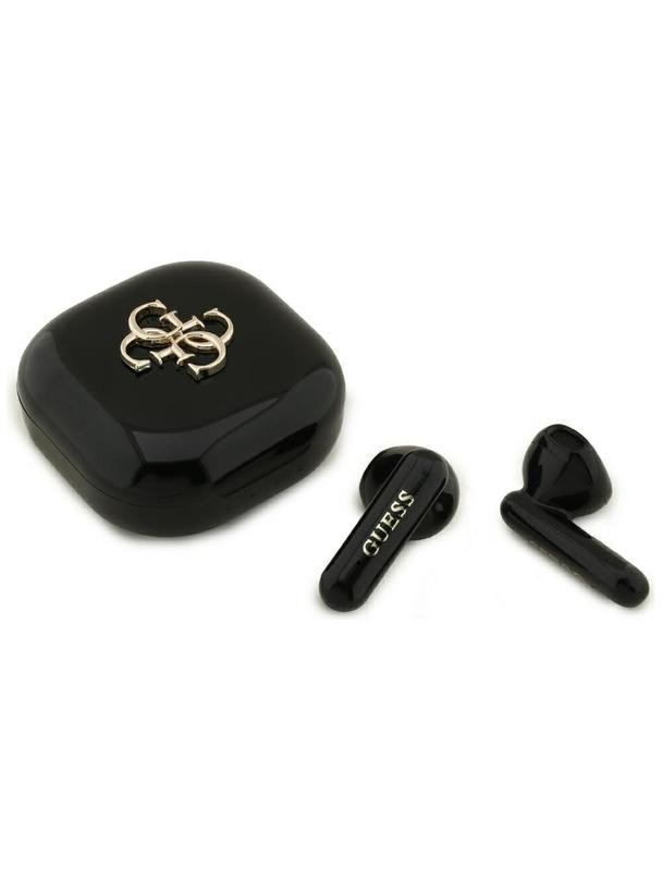 Słuchawki bezprzewodowe douszne Guess TWS 4G Metal Logo czarne