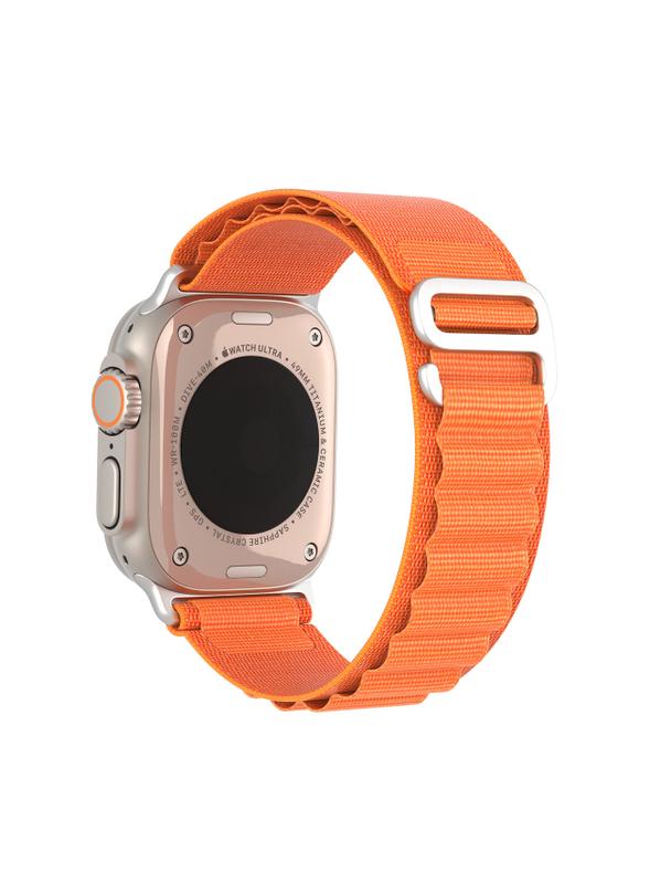 DUX DUCIS pasek GS nylonowy do Apple Watch 38 / 40 / 41 mm pomarańczowy