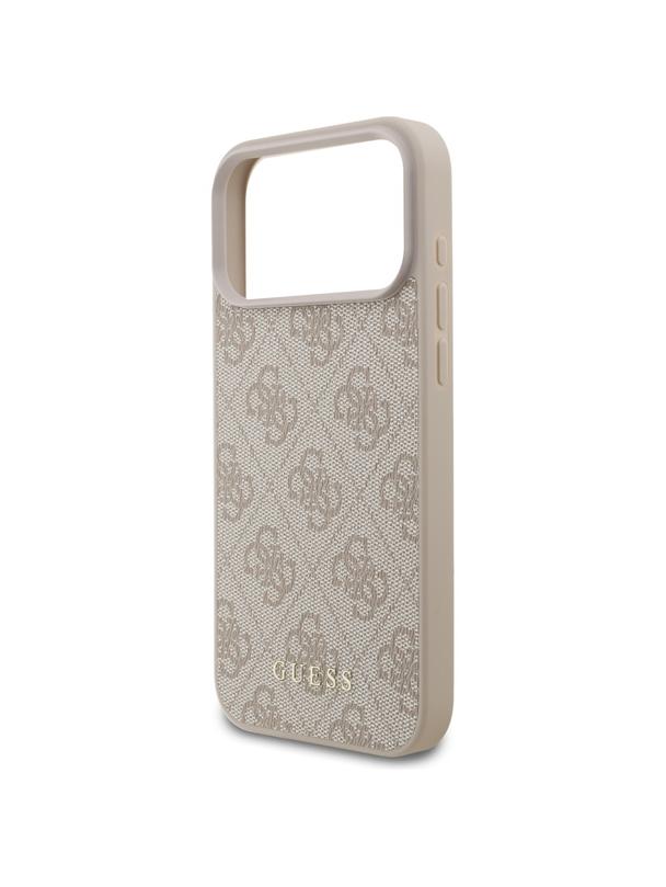 GUESS futerał do IPHONE 17 Pro Max GUHCP17XG4GFPI (PU 4G Classic) różowy