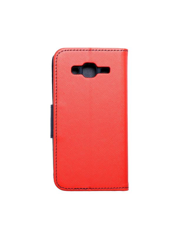 Kabura FANCY Book do SAMSUNG J3 / J3 2016 czerwono granatowy