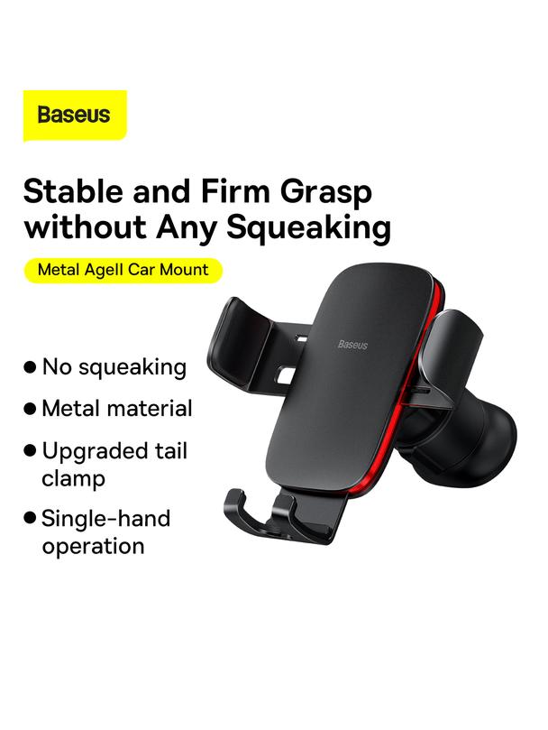 BASEUS uchwyt samochodowy grawitacyjny do kratki SUJS000001 czarny