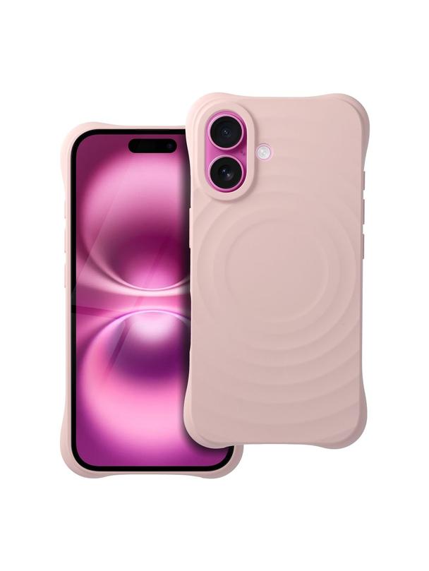 Silicone Zephyr Mag Cover kompatybilny z MagSafe do IPHONE 16 różowy