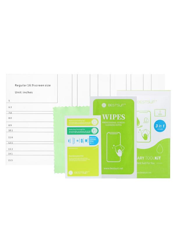 Uniwersalna Folia Ochronna Bestsuit na Wyświetlacze (DIY) - 15,5"