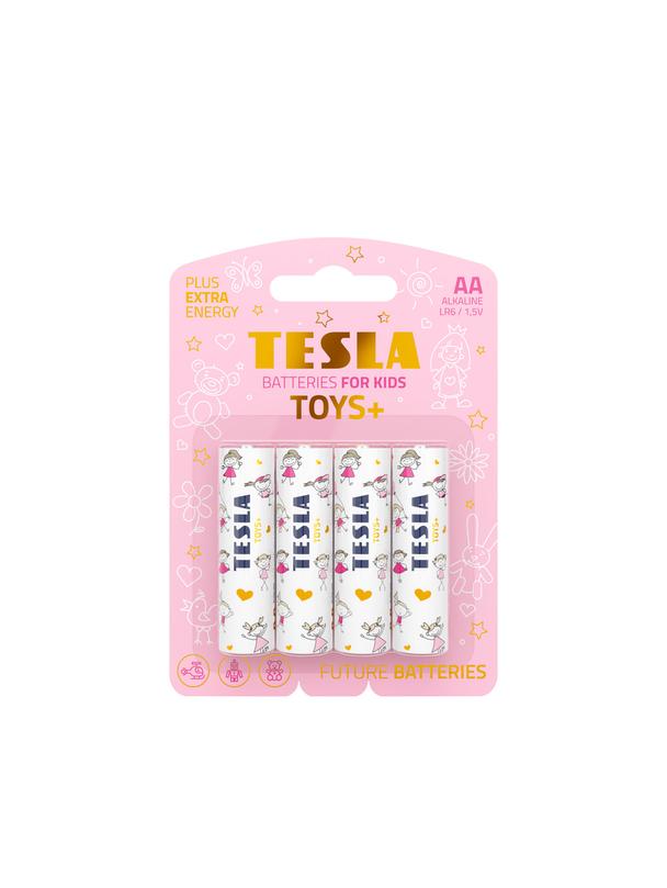 TESLA bateria alkaliczna R6 (AA) TOYS+ GIRL [4x120] 4 szt