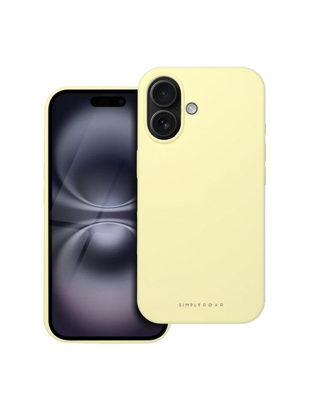 ROAR futerał CLOUD SKIN do IPHONE 16 Jasnożółty